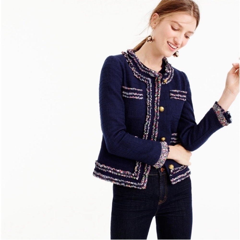 NWT J Crew Lady Tweed Jacket